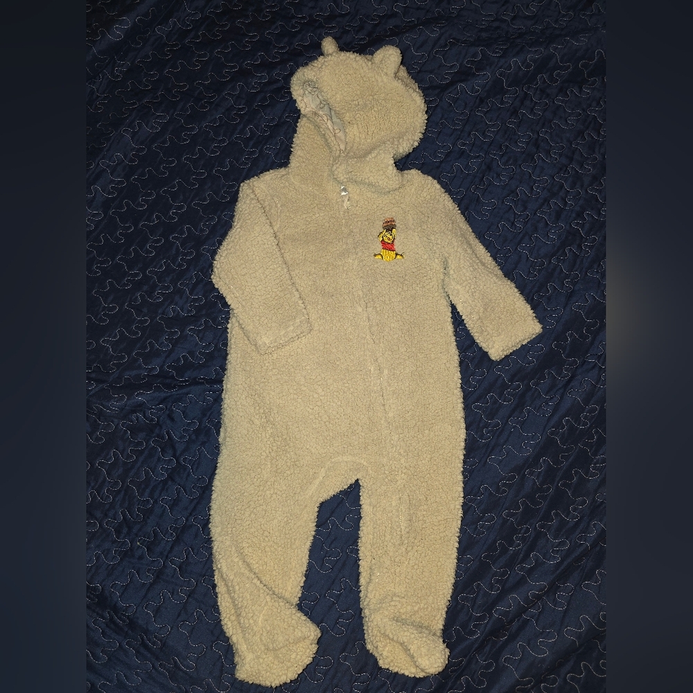 Disney Baby Warm Footed Onesie